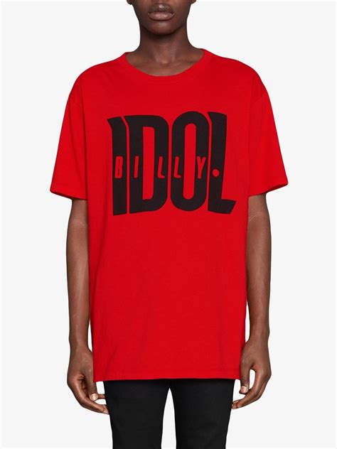 gucci billy idol t shirt|GUCCI .